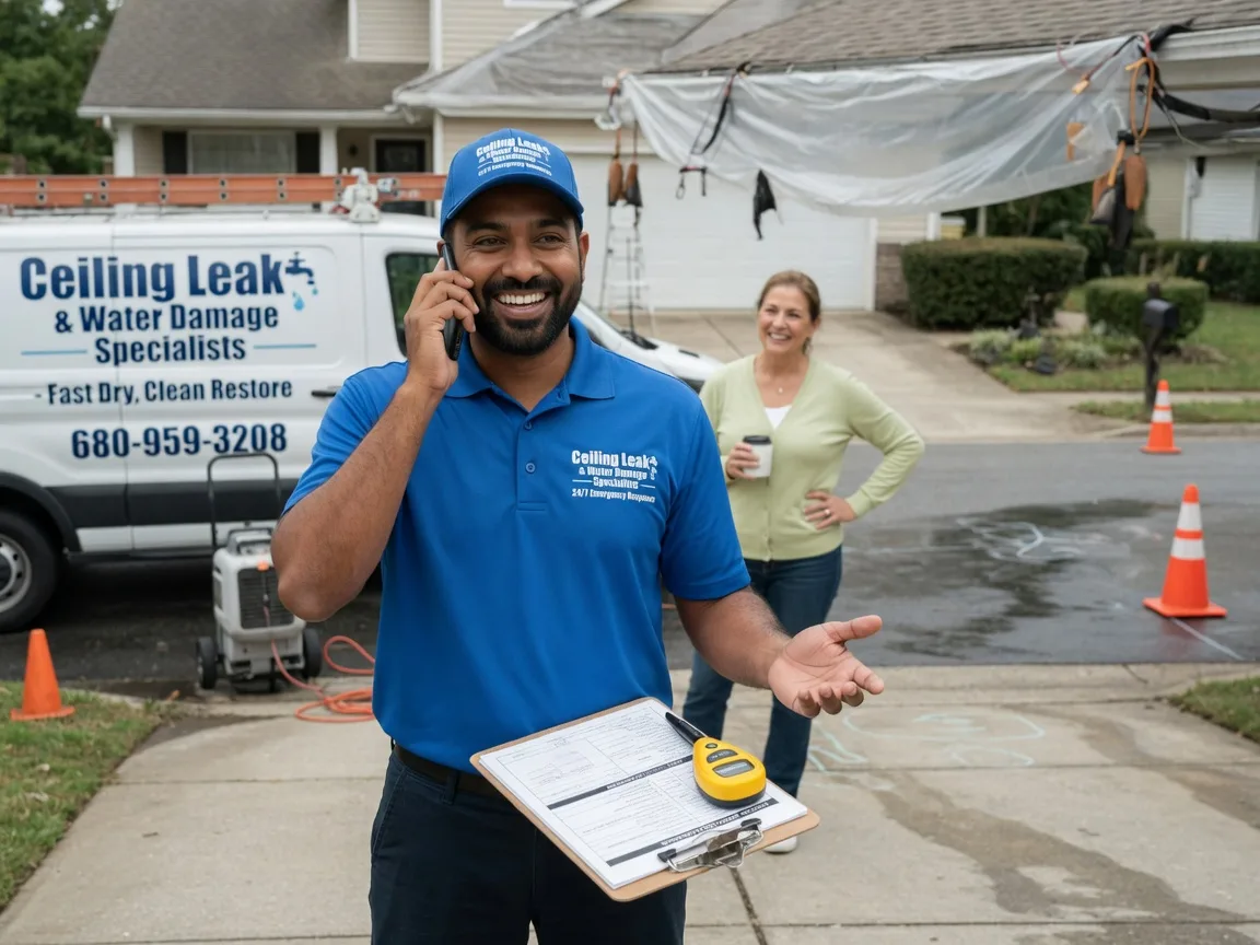 Ceiling Leak Cleanup Summer Shade, KY FAQs